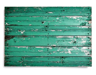 Fototapeta premium Aged teal wooden planks (1)
