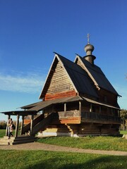 Vladimir, Russia - September 20, 2015: Walking tour of the city, sights and nature, Museum of...