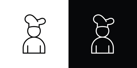 Chef icon Illustration. Vector Graphic. EPS 10