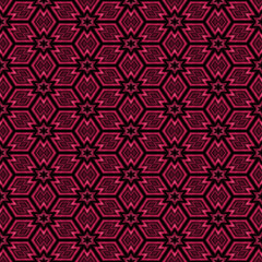 Seamless texture of fabric flower ornament