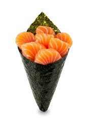 Salmon's Sea-Kissed Embrace