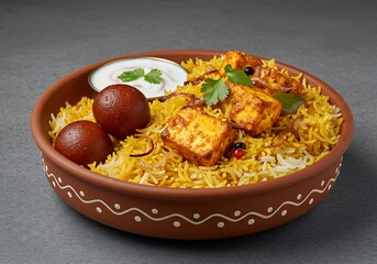 Golden Saffron Symphony