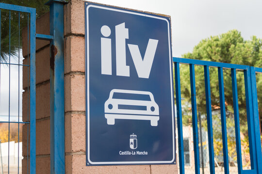 Madrid, Spain - December 6, 2019: ITV logo