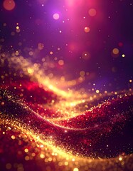Obraz premium Abstract swirling glitter background