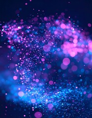 Abstract swirling lights