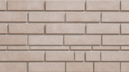 Obraz premium Textured brick pattern with varied earthy tones. AI image