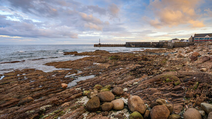 Sunset at the Beach, Annalong Coastline, County Down, Northern Ireland