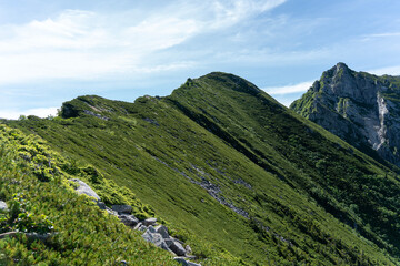 美しい北アルプスの山並み