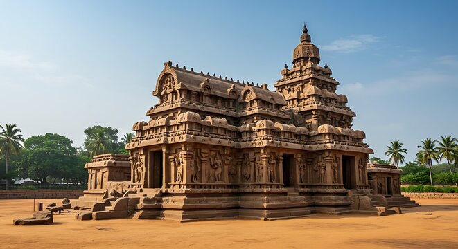Ancient Indian Temple Architecture.