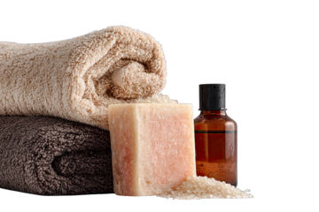 bar shampoo eco friendly isolated on white background zero waste bathroom