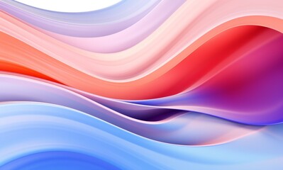 Obraz premium Fluid Abstract 3D Splash in Vivid Multicolor