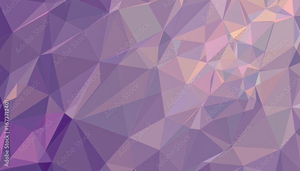 Poster abstract purple geometric background with triangular shapes and soft gradients for modern design pro