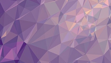 Obraz premium Abstract Purple Geometric Background with Triangular Shapes and Soft Gradients for Modern Design Projects and Visual Content