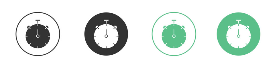 Timer icon for design and web.
