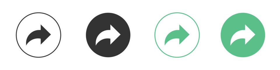 Share icon for design and web.