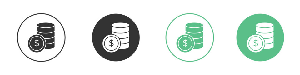 Money icon for design and web.
