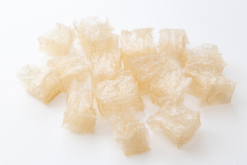 乾燥寒天　白バック