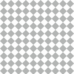Fototapeta premium Seamless harlequin pattern with diamonds on a white background. Diamond checkerboard, chessboard seamless Repeat seamless pattern design for fabric printing or background. eps 10