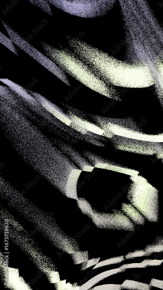 Poster abstract light patterns on dark background