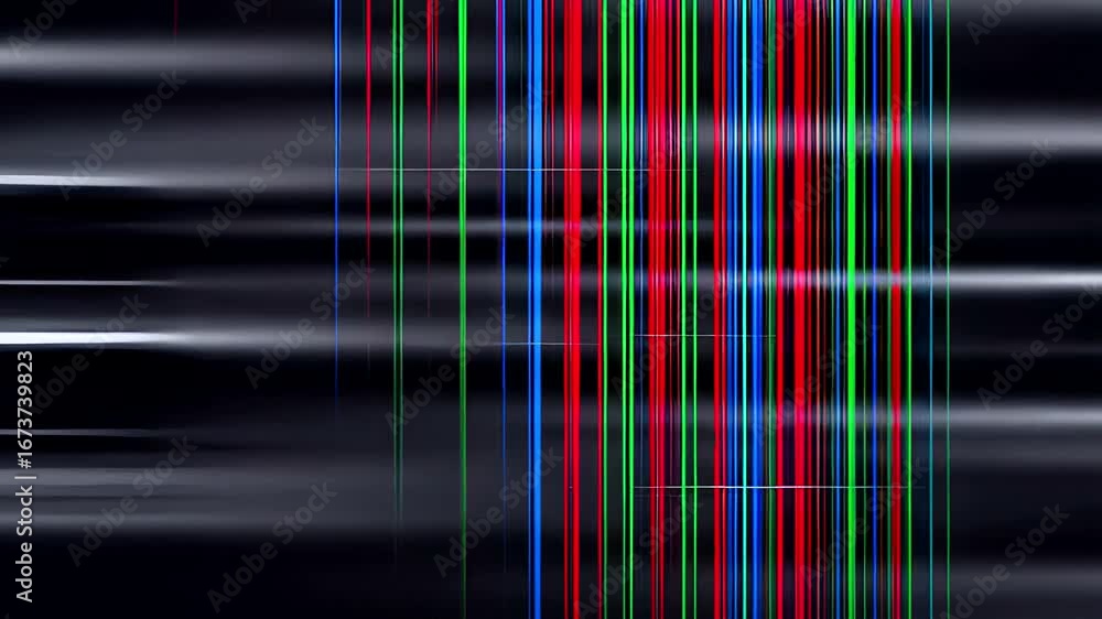 Poster abstract colorful lines and horizontal streaks background for technology and digital concepts