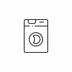 washing machine laundry icon sign vector