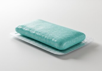 清涼感のあるミントガム、クローズアップ撮影