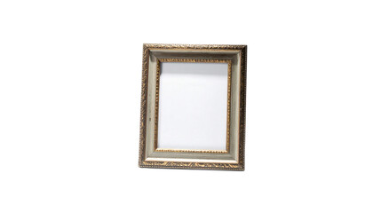 Simple Gold Picture Frame with Empty Space.