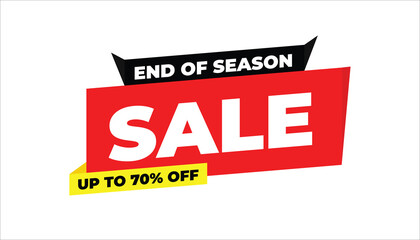 END OF SEASON SALE UP TO 70% OFF