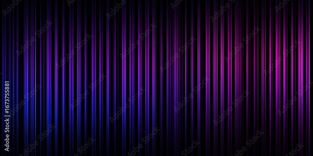 Poster abstract purple lines: a visual spectacle of vertical lines gracefully colored, transitioning betwee