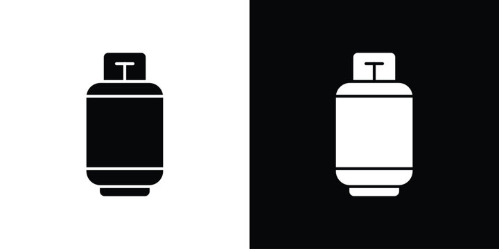 LPG icon symbol logo. Graphic template.