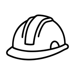 Fototapeta premium Home repair hard hat icon transparent background