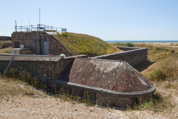 Shoreham Harbour Fort, Sussex, England.