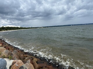 beach and sea