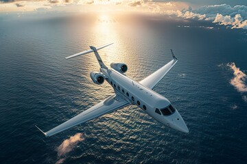 Fototapeta premium airplane in the sky