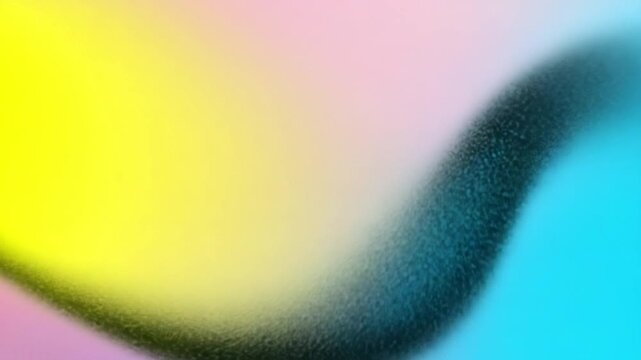 Abstract colorful gradient glass background with smooth transition of color, 3d rendering.