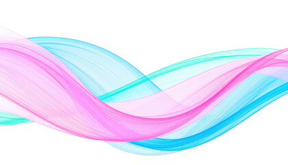 Abstract Pink and Blue Wave Background for Modern Design.