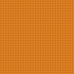 Obraz premium Dots pattern texture vector, geometric orange background for halloween.