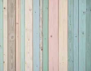 Fototapeta premium Aesthetic pink and blue background shaped like a soft-toned wooden door. Perfect for vintage-inspired designs, invitations, or cozy, charming visual projects