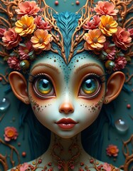 Various magical, fictional, artistic visuals, fantastic and enchanting visuals