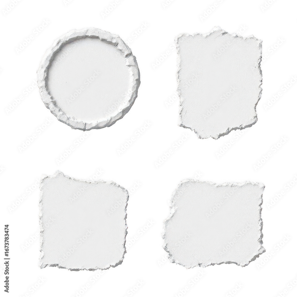 Poster torn paper texture: captivating texture of torn paper, featuring distinct shapes and forms. perfect 