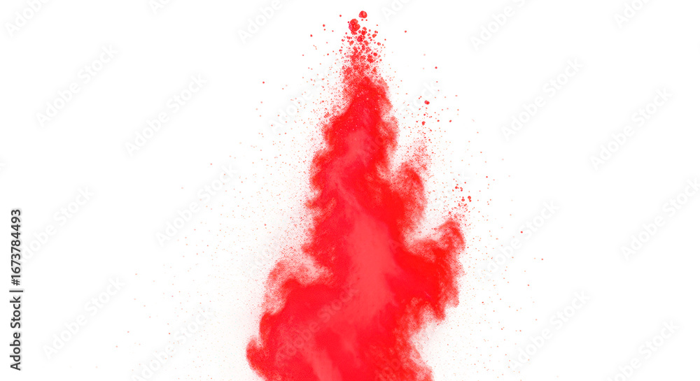 Poster eruption of crimson: capturing the essence of vibrant energy, this abstract composition features a b