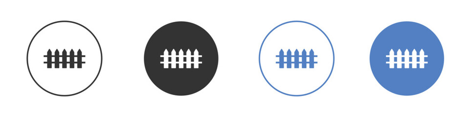 Yard icon simple minimalist Vector EPS