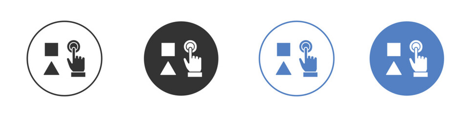 Variety icon simple minimalist Vector EPS