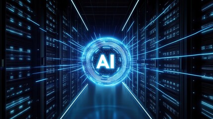 AI Data Center Visualization