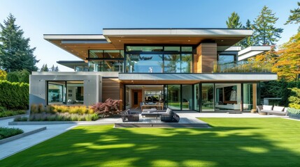 Modern home exterior design