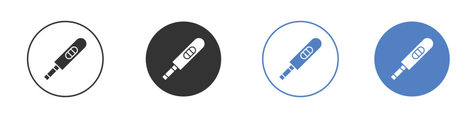 Pregnancy test icon simple minimalist Vector EPS
