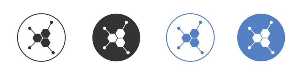 Hormones icon simple minimalist Vector EPS