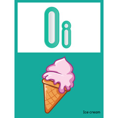 Classroom Alphabets for kids Ice cream Ii