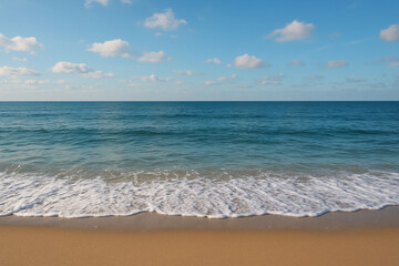 beach and blue sky