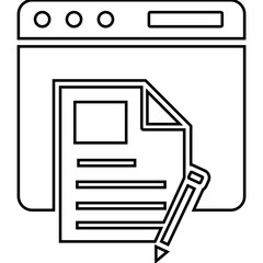 vector illustration of a clipboard